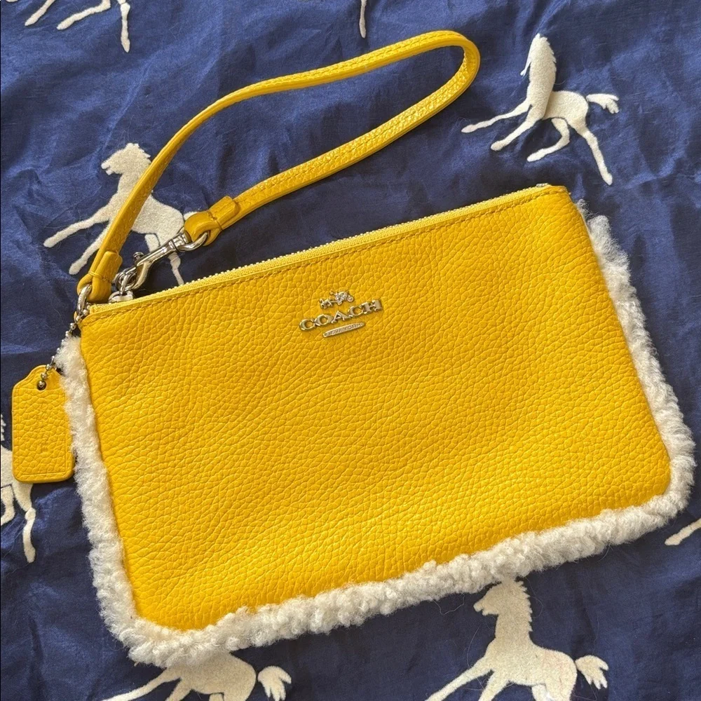 Coach genuine leather